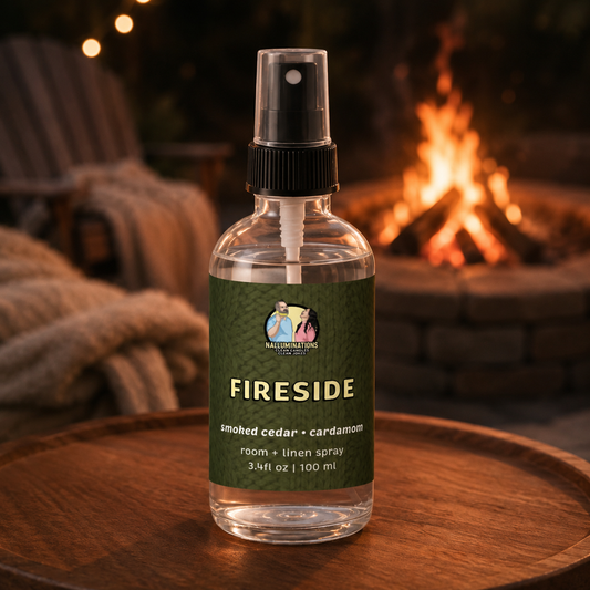 Fireside Room Spray – Cardamom, Cinnamon & Cedar