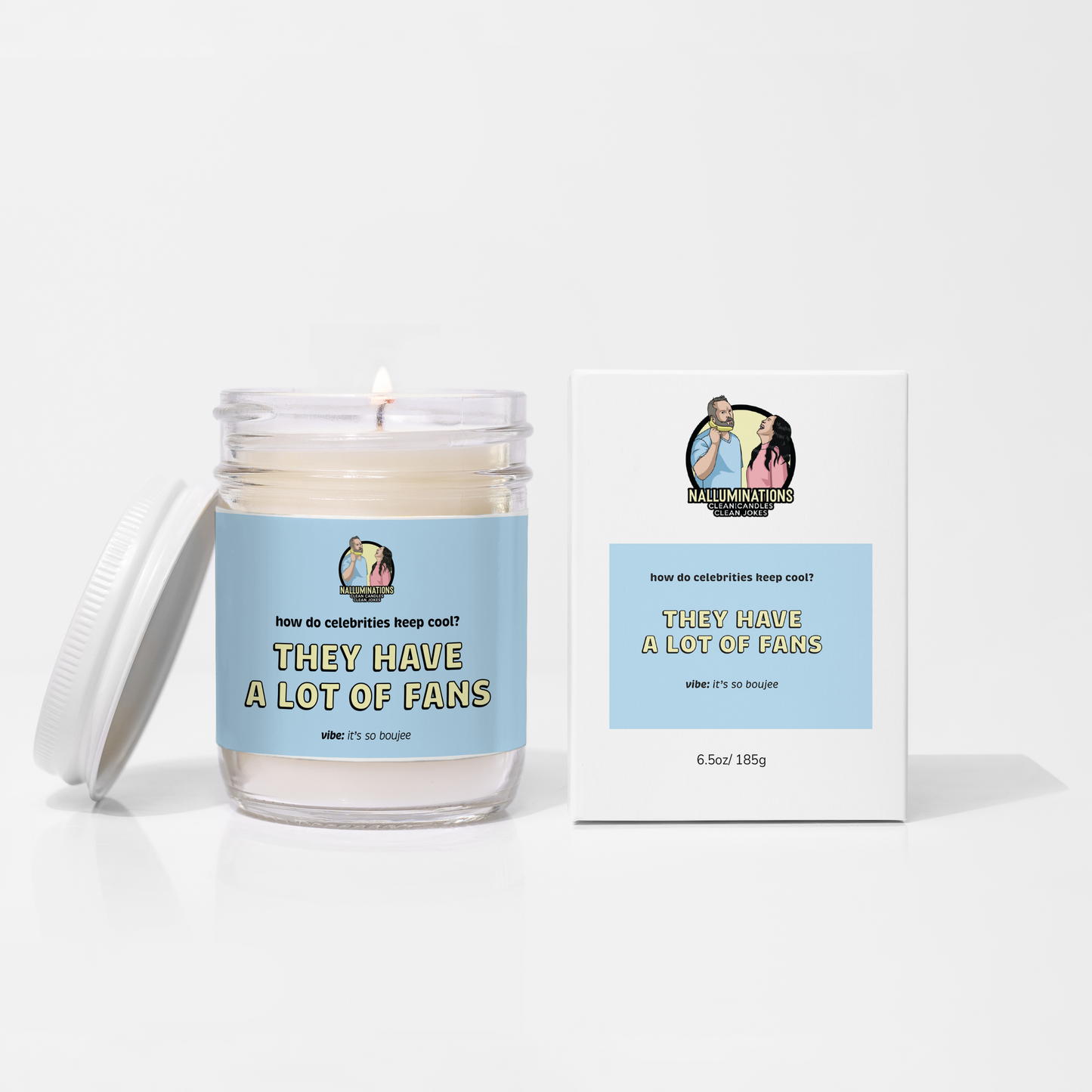 They Have A Lot of Fans Candle - Honey & Sandalwood Scent