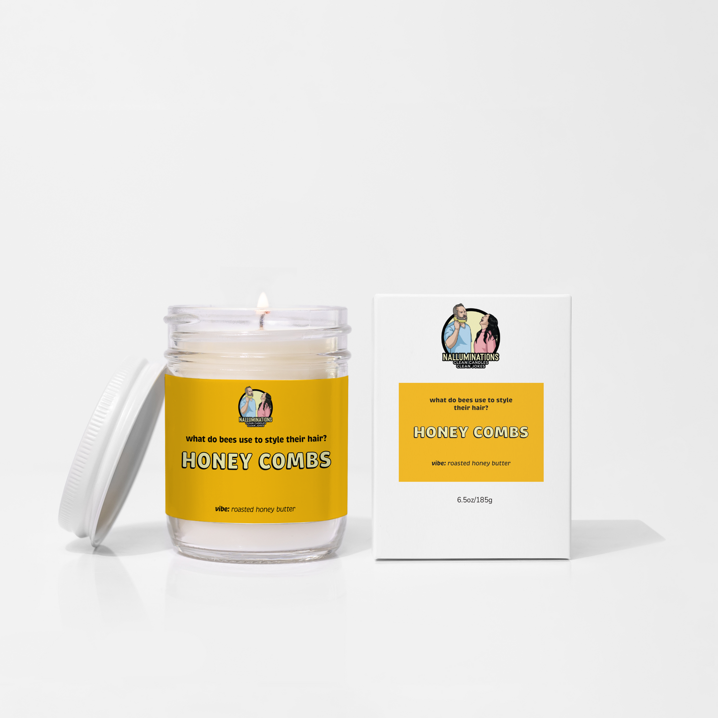 Honey Combs Candle - Roasted Honey Butter Scent