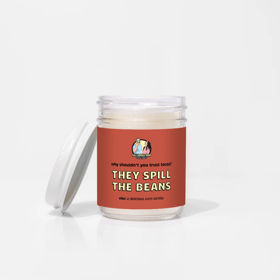Spill the Beans Funny Candle – Taco Scented Candle