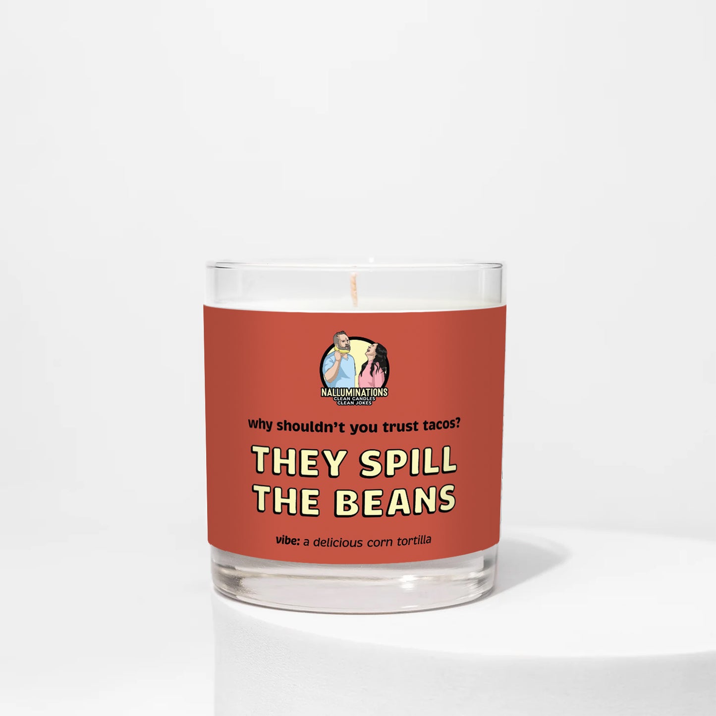 Spill the Beans Funny Candle – Taco Scented Candle