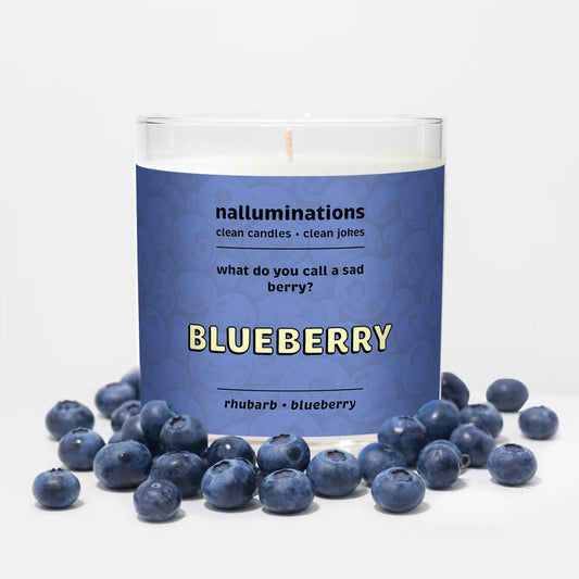 Blueberry Funny Candle – Sweet Berry Scent