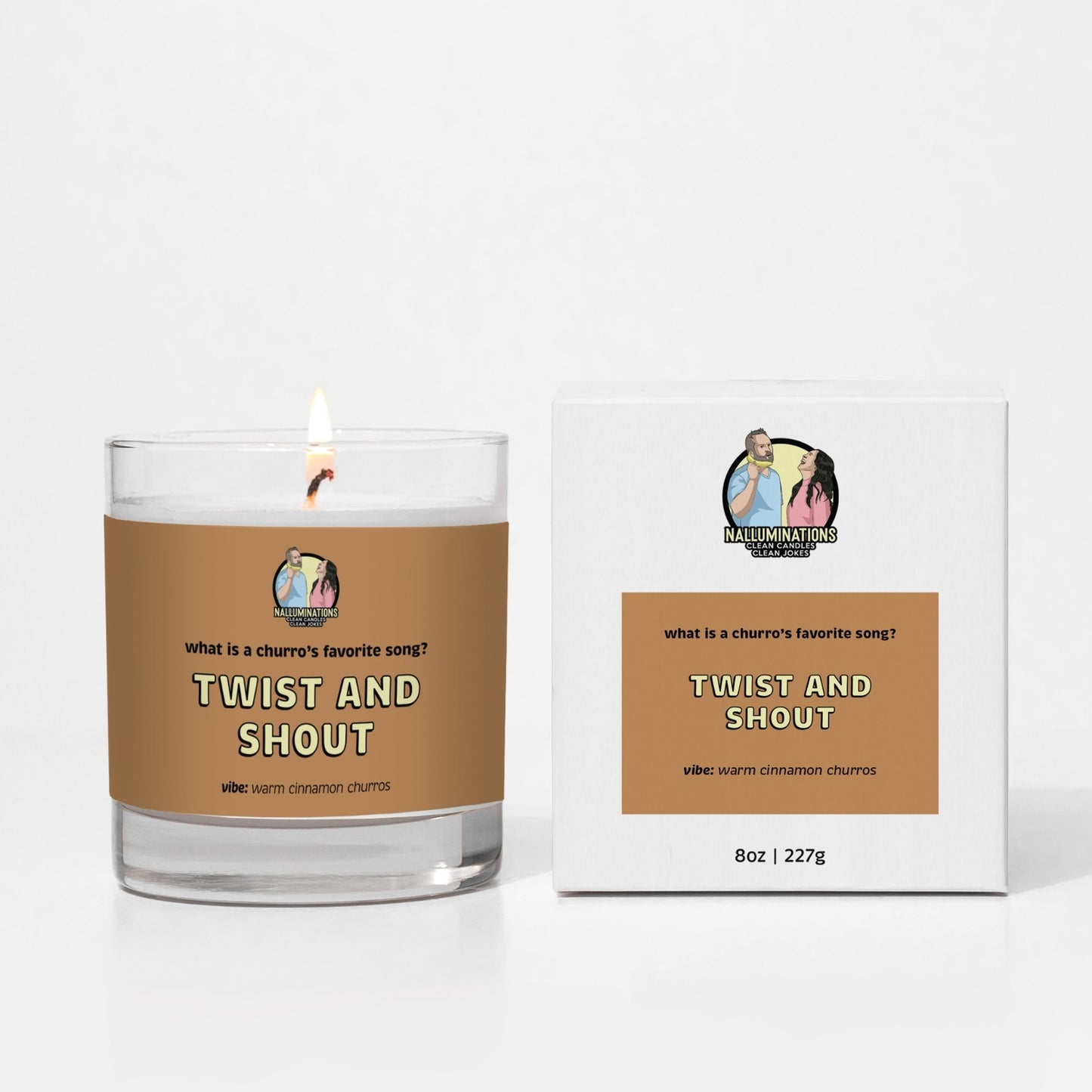 Twist and Shout Candle - Cinnamon Churros