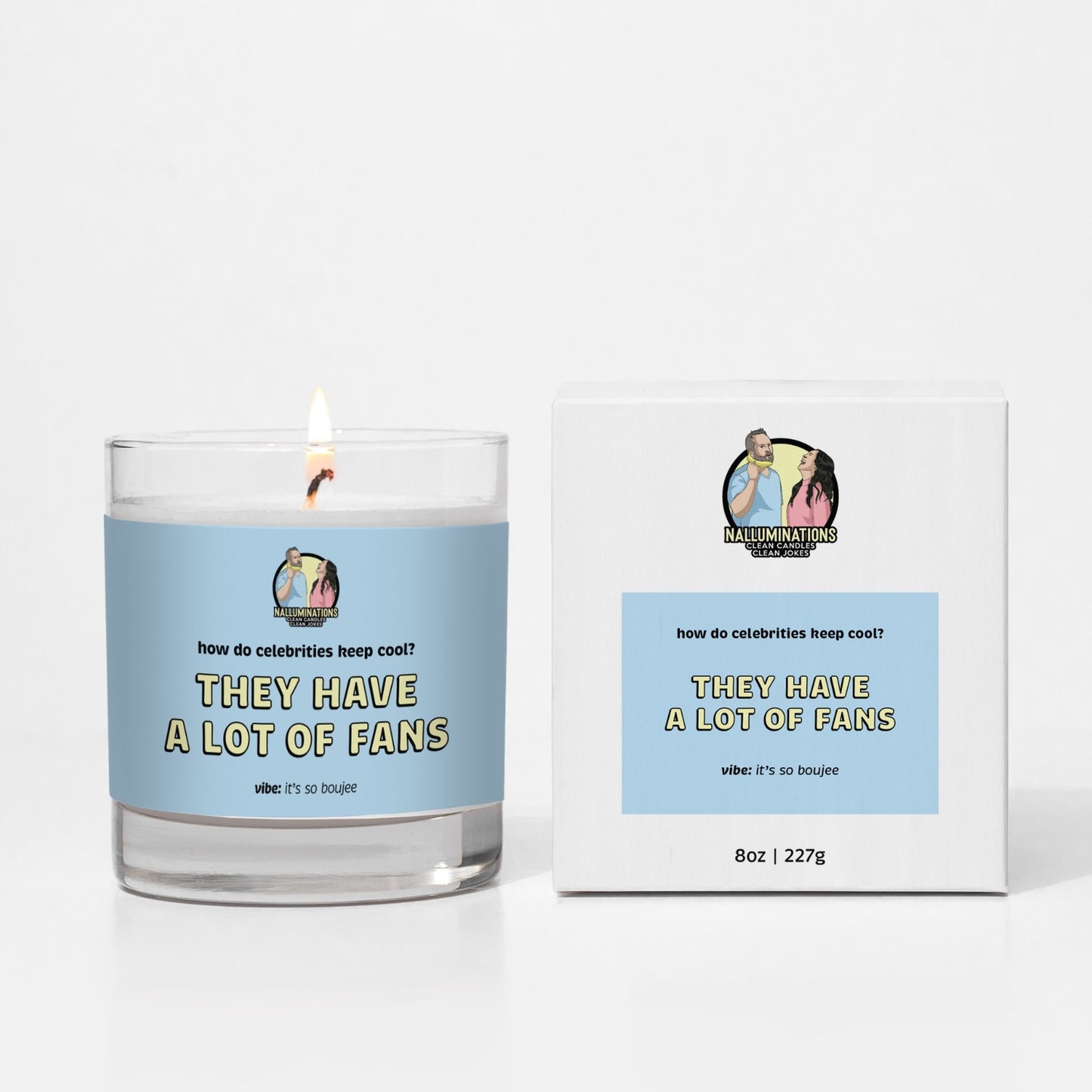 They Have A Lot of Fans Candle - Honey & Sandalwood Scent