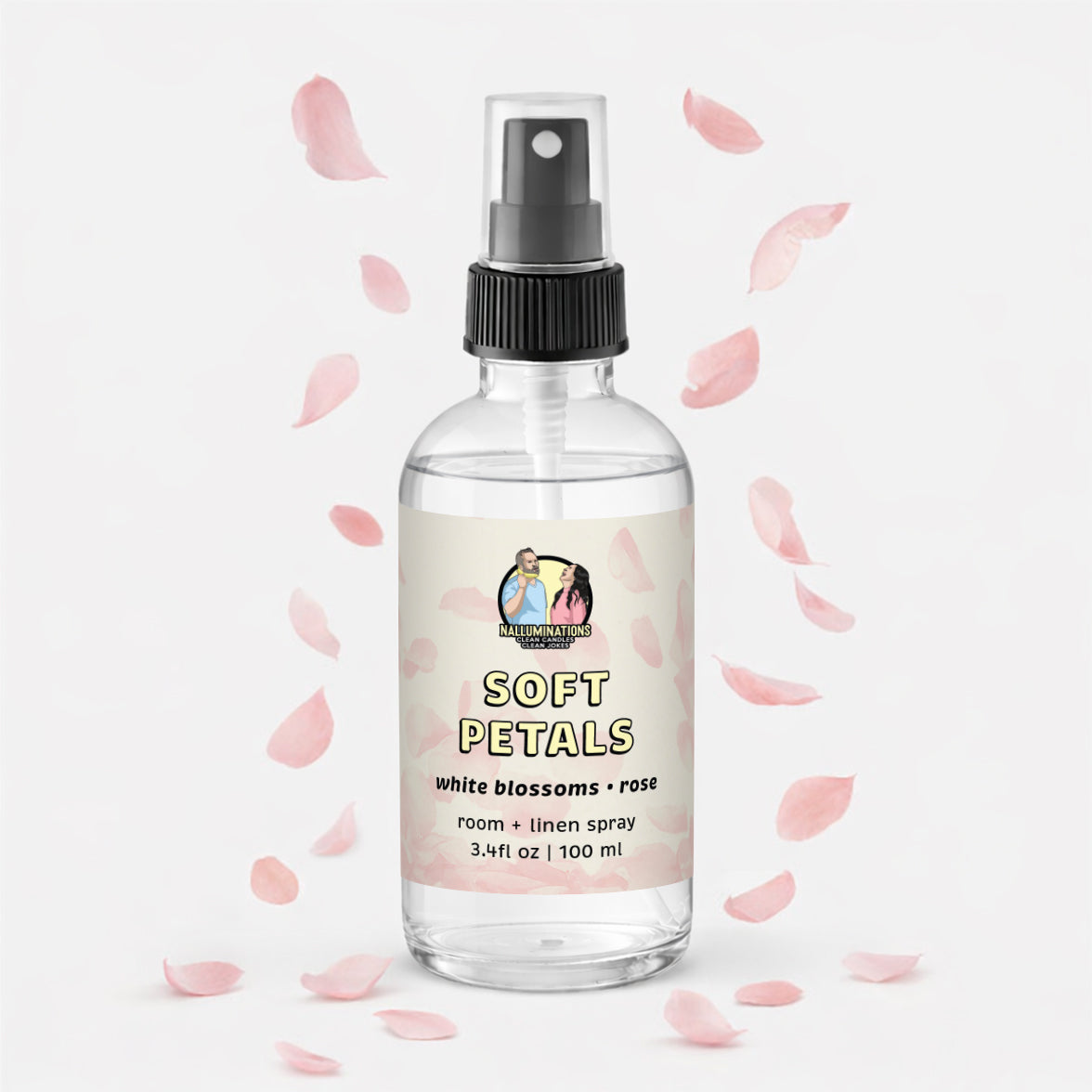Soft Petals Room Spray – White Blossoms & Rose