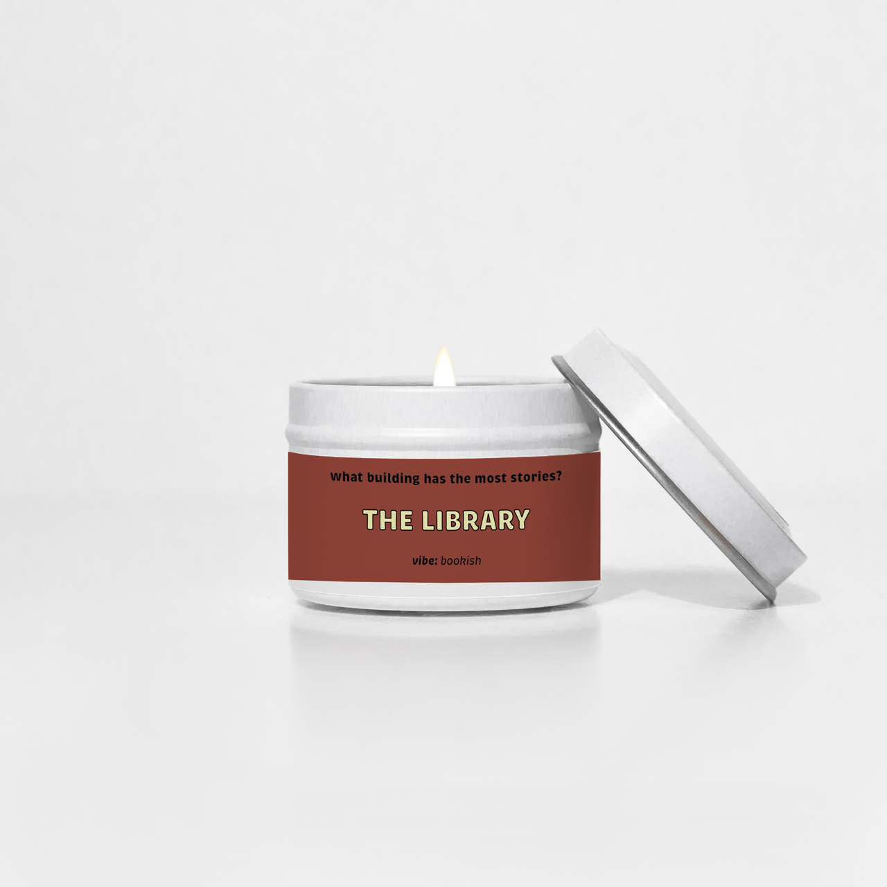 The Library Candle - Leather & Teakwood Scent