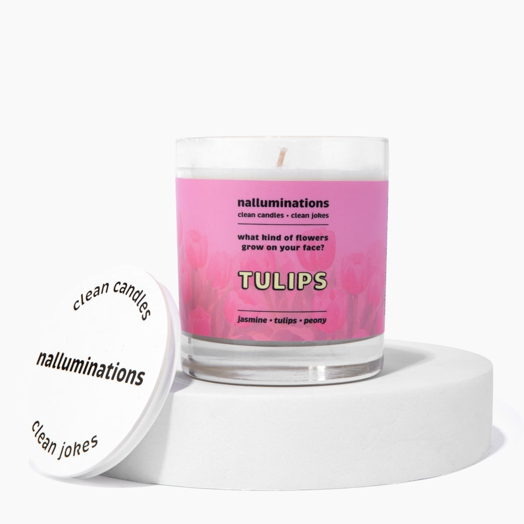 Tulips Funny Candle – Fresh Flower Shop Scent