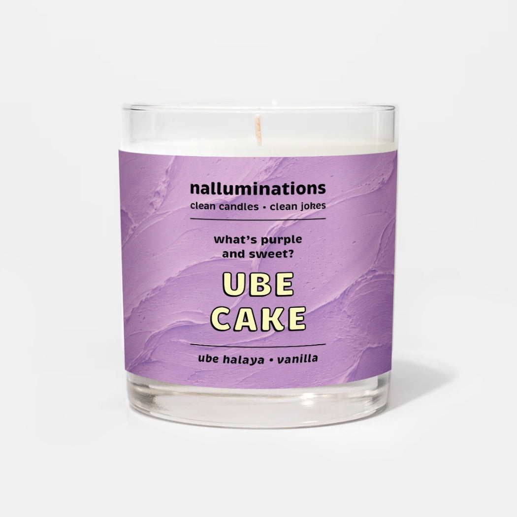 Ube Cake Funny Candle – Ube and Vanilla Scent