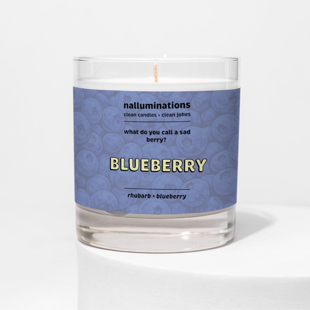 Blueberry Funny Candle – Sweet Berry Scent