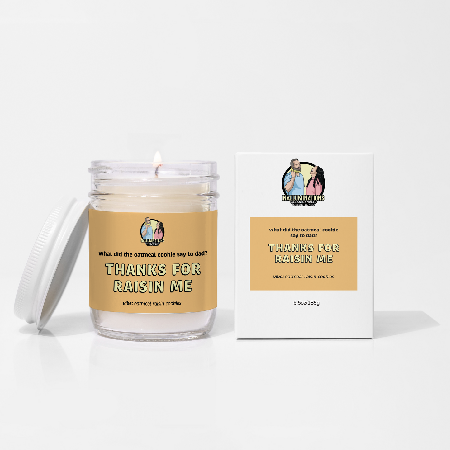 Thanks for Raisin Me Candle - Oatmeal Raisin Cookie Scent