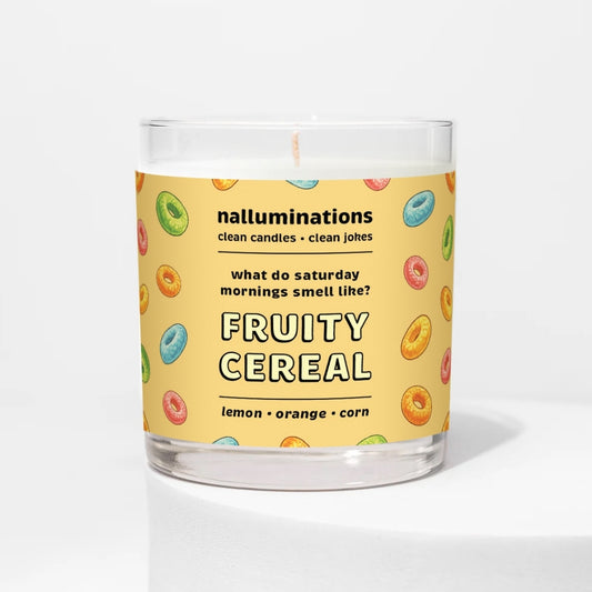 Fruity Cereal Funny Candle - Fruit Cereal Scent