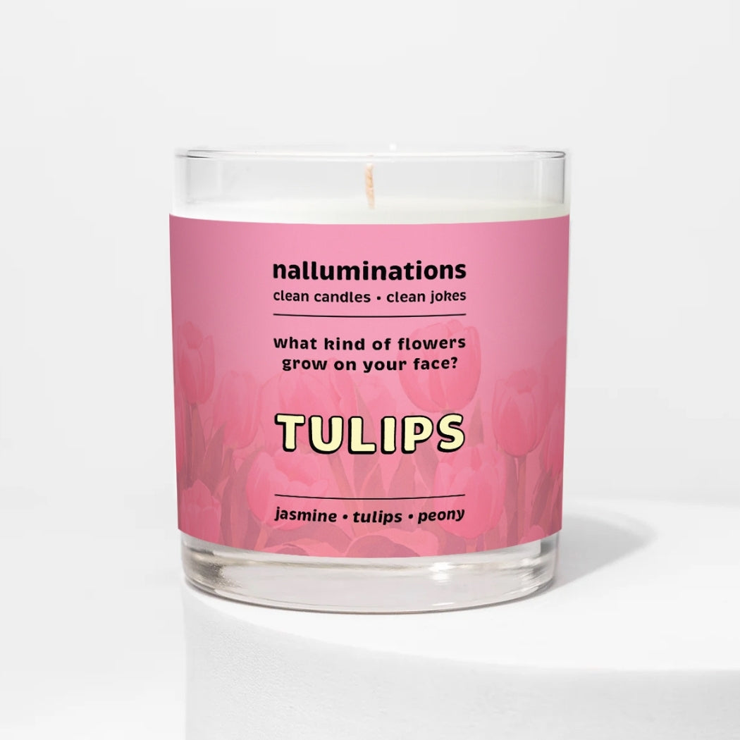 Tulips Funny Candle – Fresh Flower Shop Scent