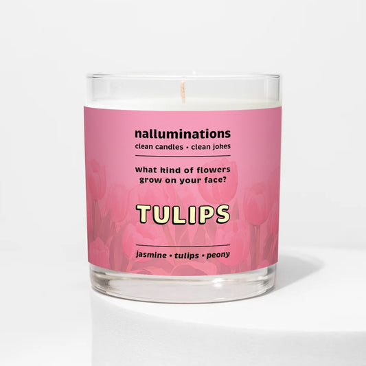 Tulips Funny Candle – Fresh Flower Shop Scent