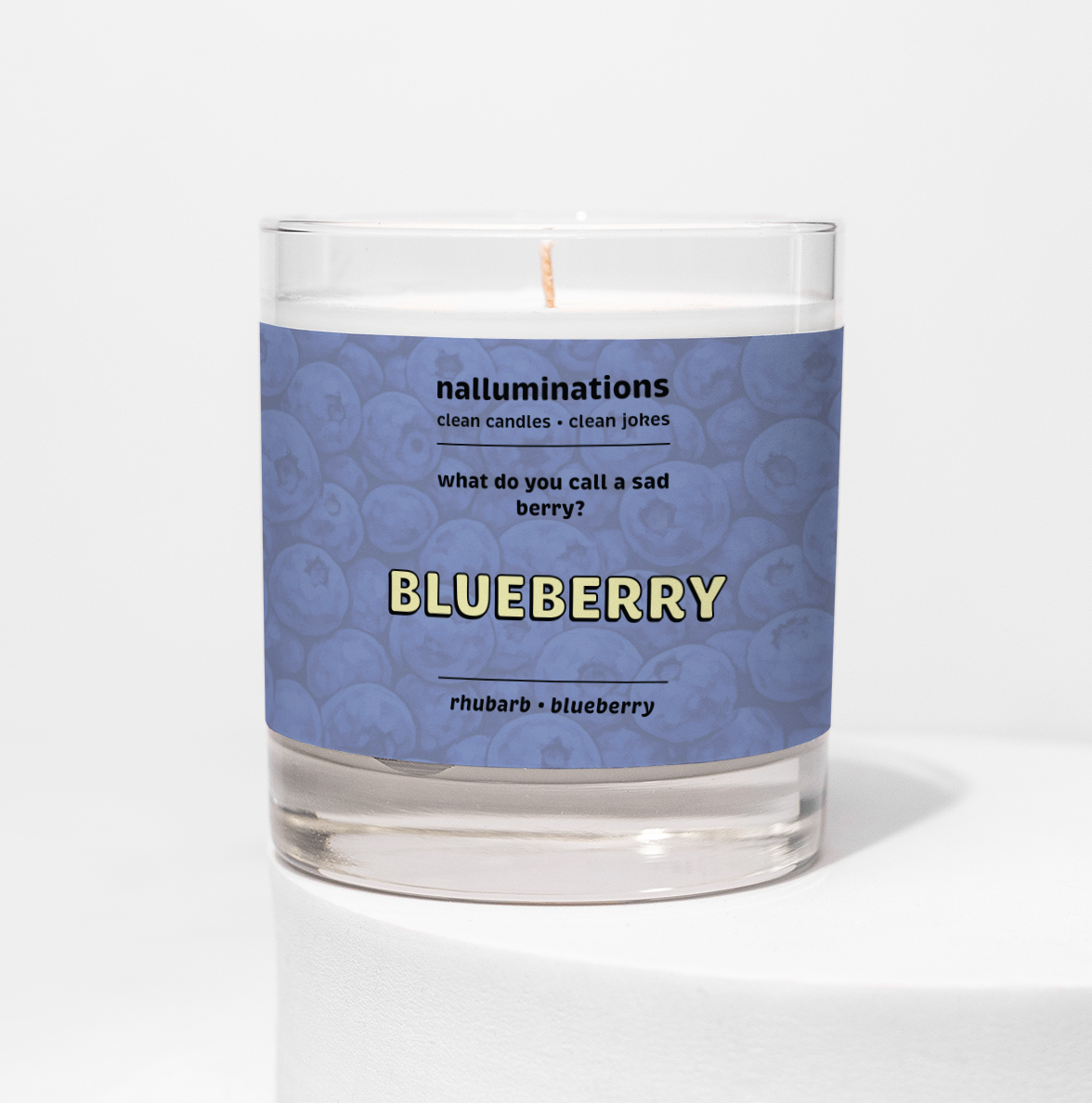 Blueberry Funny Candle – Sweet Berry Scent