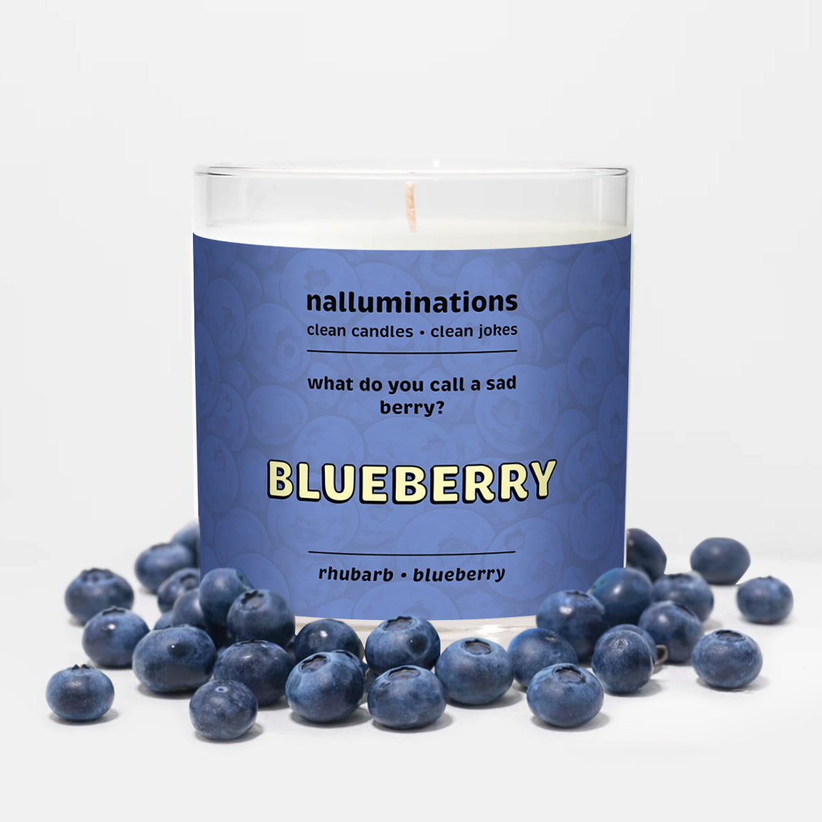 Blueberry Funny Candle – Sweet Berry Scent