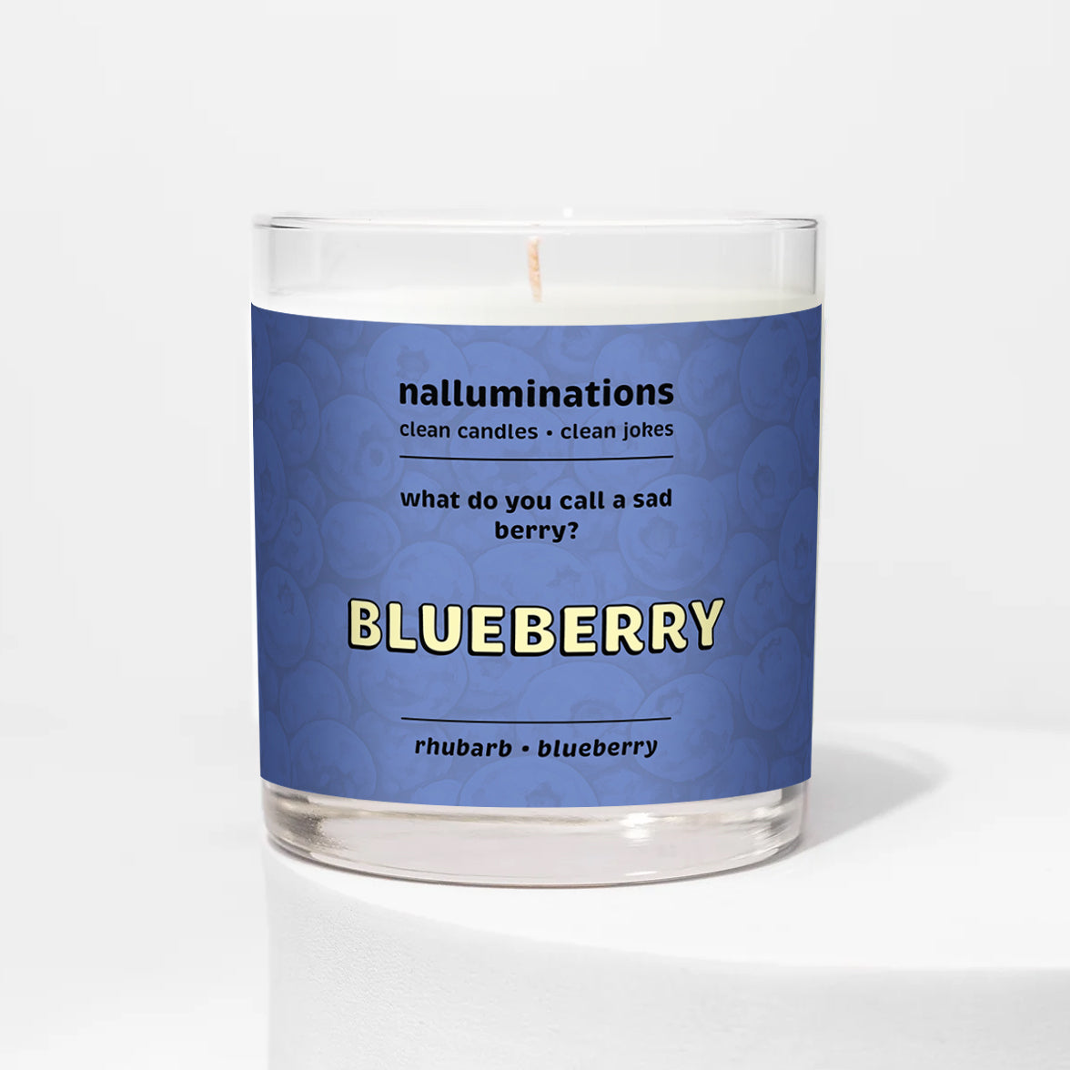 Blueberry Funny Candle – Sweet Berry Scent