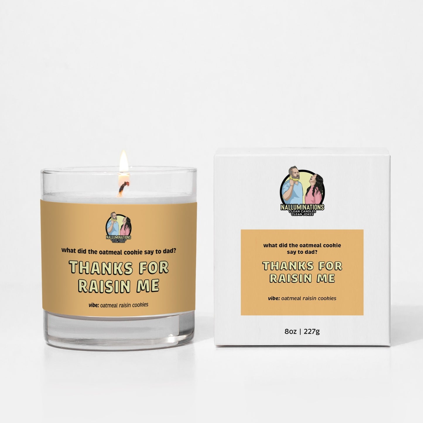 Thanks for Raisin Me Candle - Oatmeal Raisin Cookie Scent