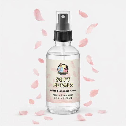 Soft Petals Room Spray – White Blossoms & Rose