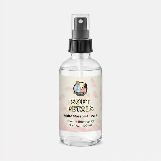 Soft Petals Room Spray – White Blossoms & Rose