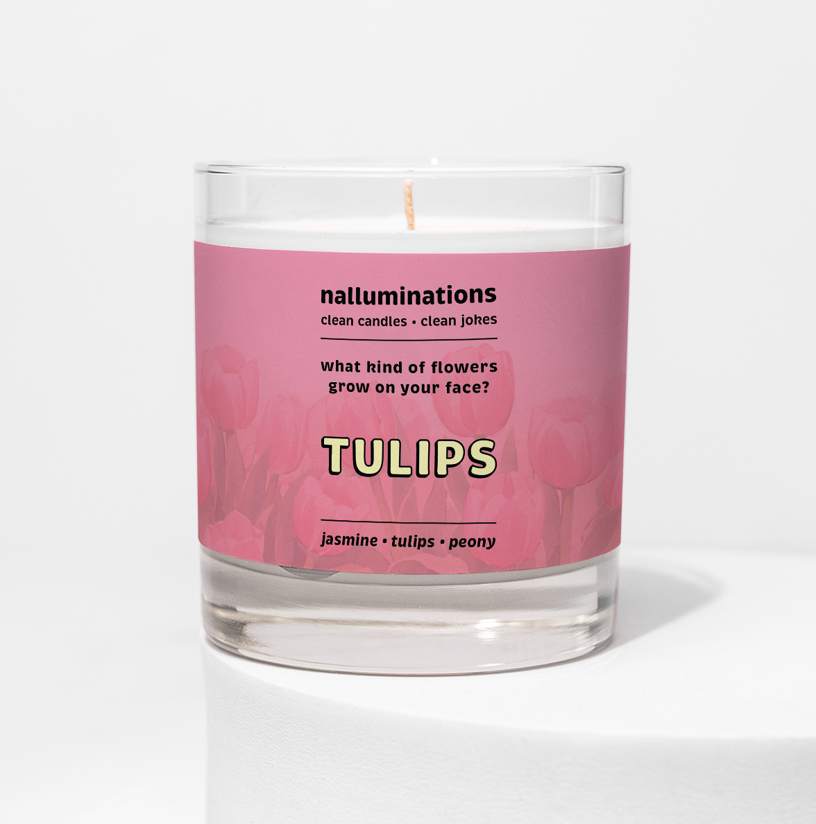 Tulips Funny Candle – Fresh Flower Shop Scent