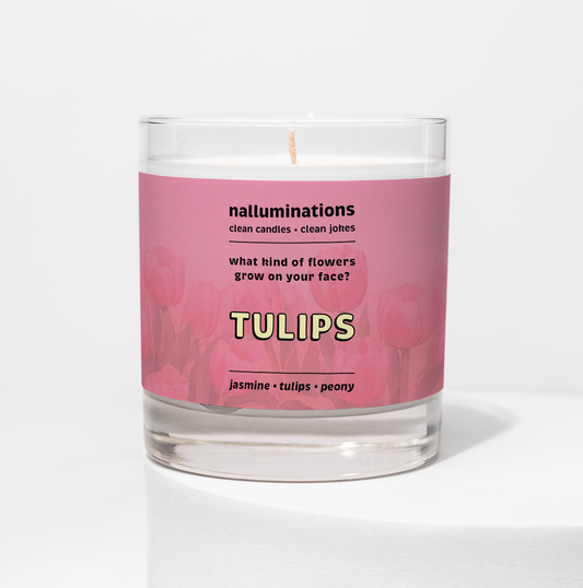Tulips Funny Candle – Fresh Flower Shop Scent