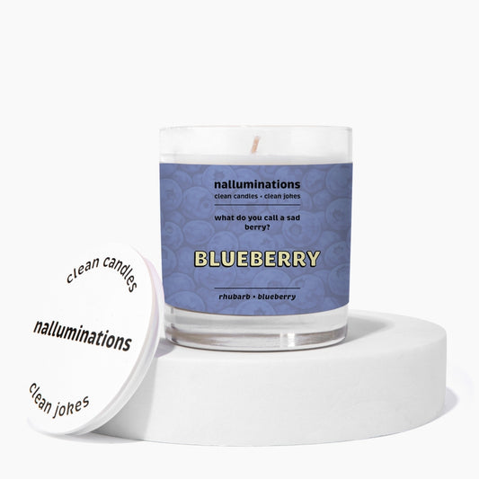 Blueberry Funny Candle – Sweet Berry Scent