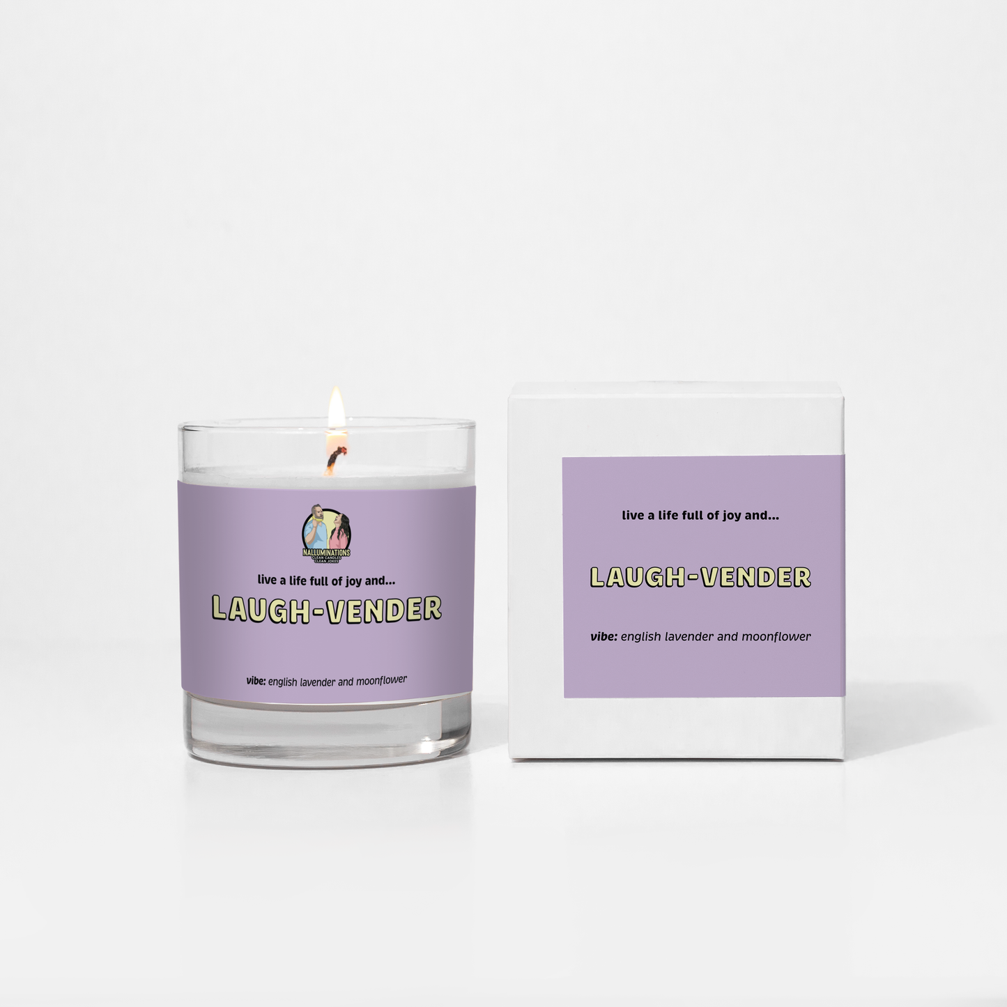 LAUGH-VENDER CANDLE