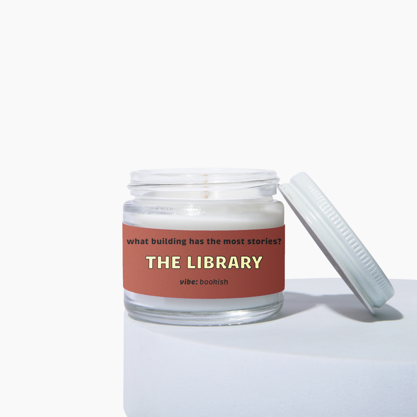 The Library Candle - Leather & Teakwood Scent