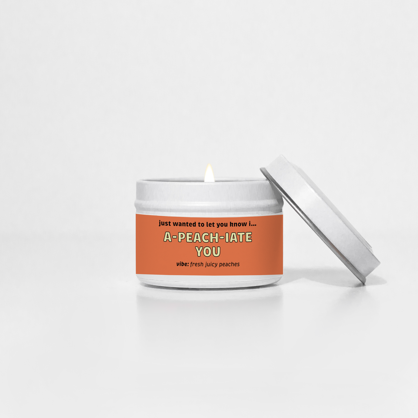 A-PEACH-IATE YOU CANDLE